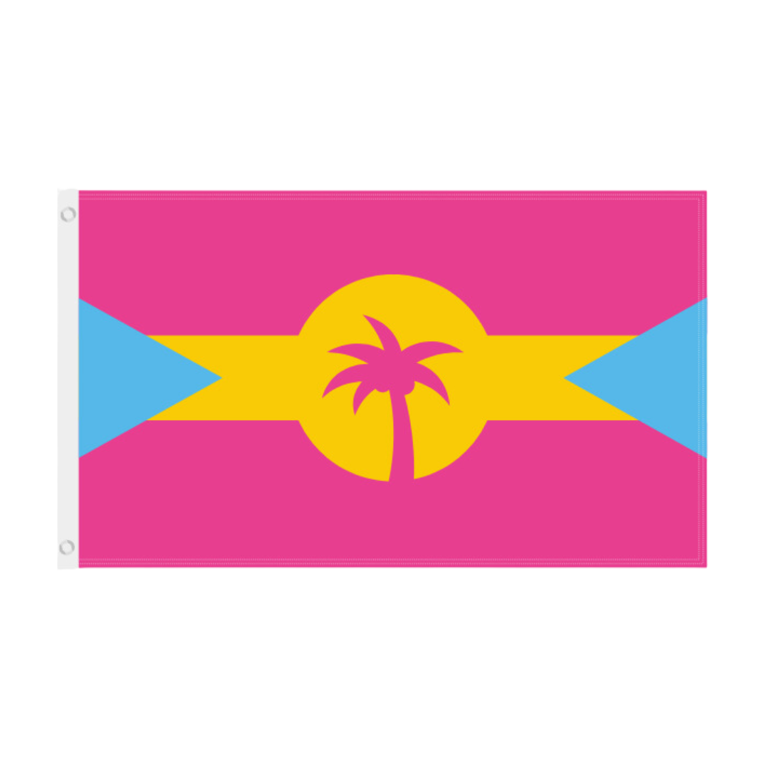 Official Island Nations Of Floptropica Flag Flopshop