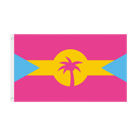 Official Island Nations of Floptropica Flag